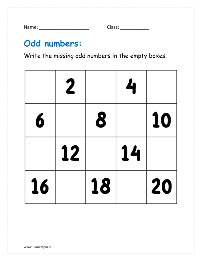 Odd Number Gold worksheet for phonics practice and fun in first grade Colorful worksheet for first graders to identify odd numbers leading to gold at the rainbow's end