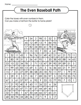 Reading worksheet for Numbers and Counting A fill-in-the-bubble worksheet for identifying odd and even numbers for math learners. Worksheet number 9 focusing on one- and two-digit number classification.