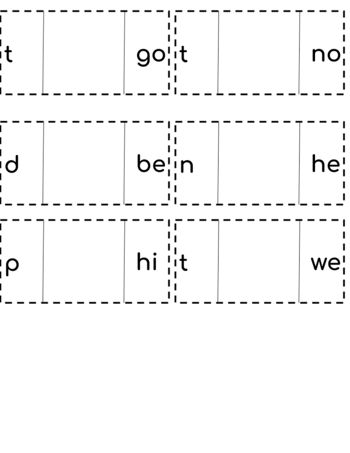 Open and Closed Syllable Sort Practice Sheet for Elementary Learners Fourth grade students sorting and categorizing open and closed syllable words on a worksheet activity