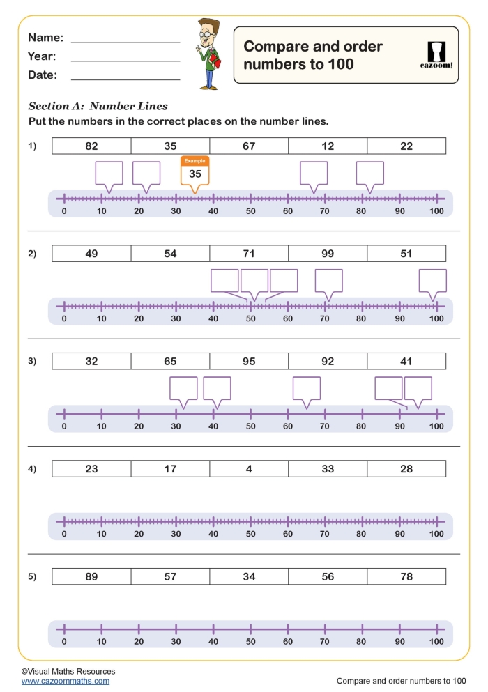 Fractions worksheet for Pre-K Ordering numbers to 10 worksheet featuring colorful dots for counting and sequencing. Engaging activity for Pre-K children to learn number order.
