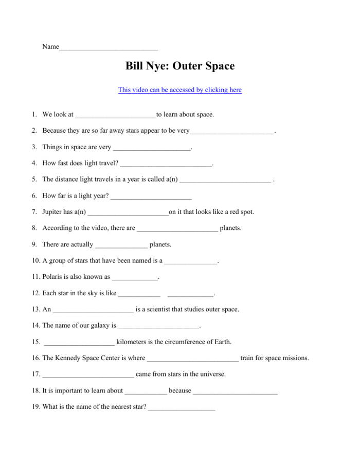 Outer Space Math worksheet featuring fun subtraction exercises for preschoolers