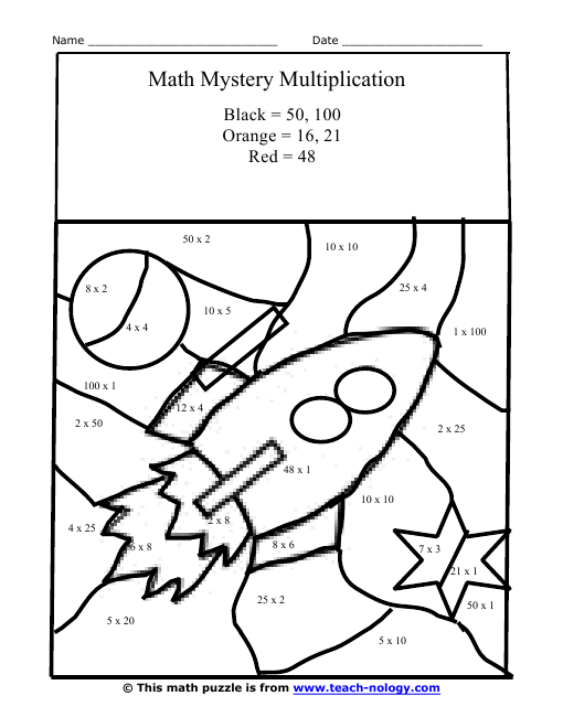 Outer Space Math worksheet for Pre-K with fun subtraction exercises for young learners