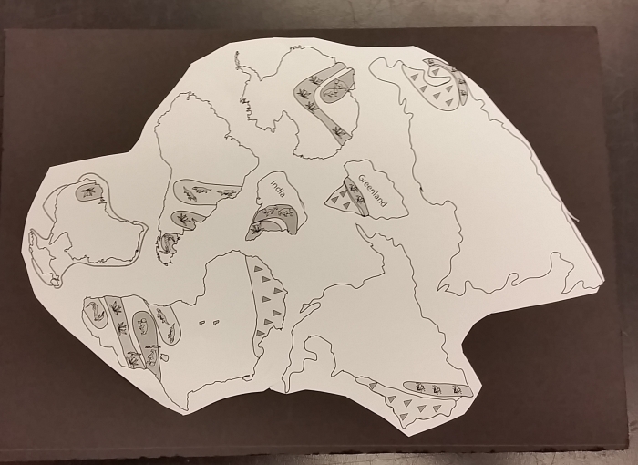 Explore the concept of Pangea in this engaging Earth and Space Science worksheet Pangea worksheet for understanding continental formation and earth's history