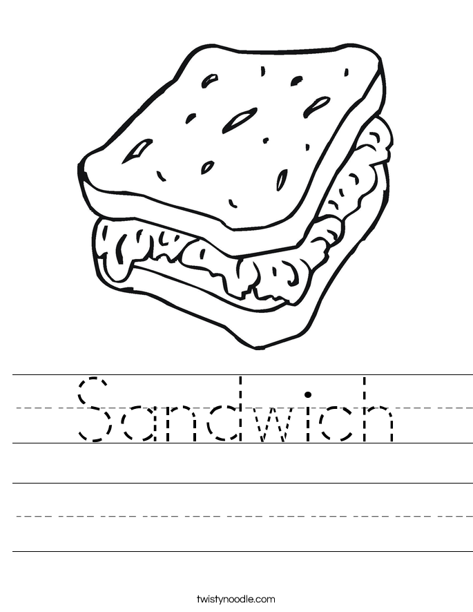 Fourth grade students practice writing structured paragraphs with this interactive Paragraph Sandwich worksheet