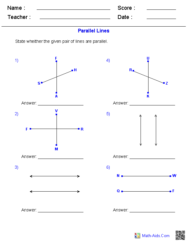 Geometry Lines Worksheet Third Grade Mixed Operations Three Third grade geometry worksheet featuring exercises on identifying parallel and perpendicular lines