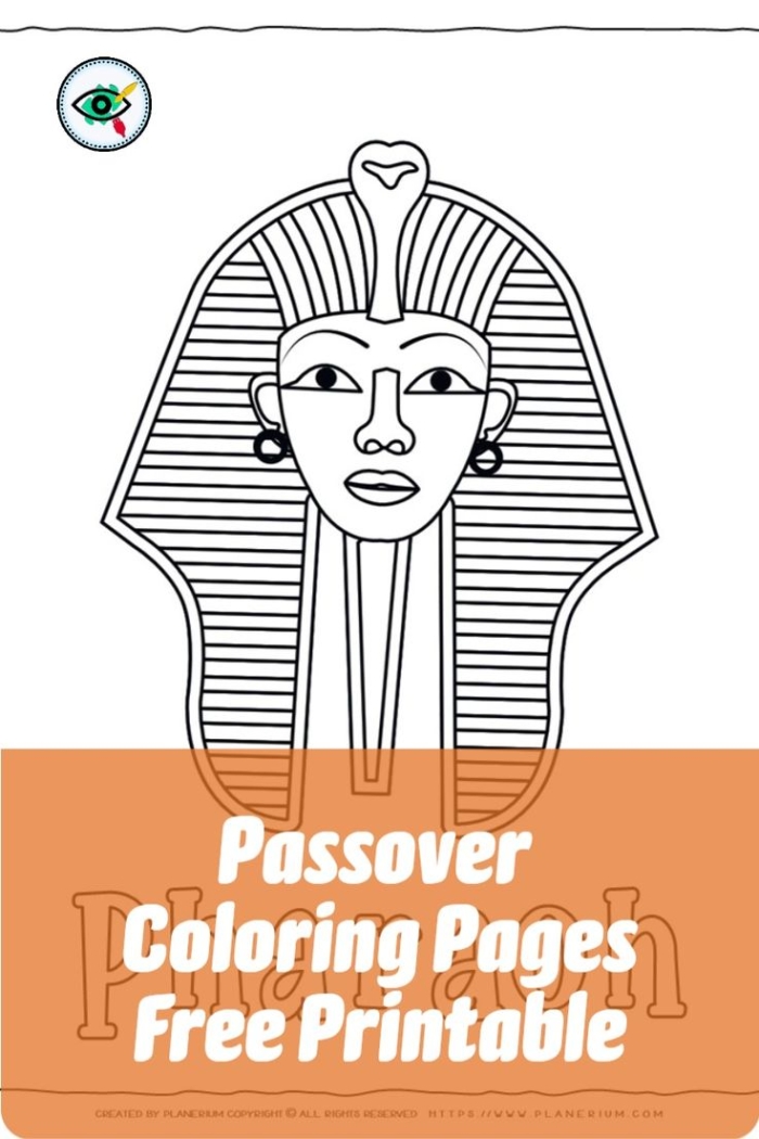 Engaging Passover meal illustration for Pre-K learning activities Passover Coloring Page worksheet featuring traditional ceremonial foods for children