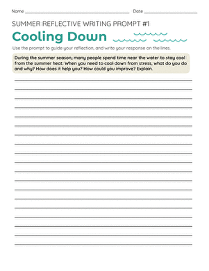 Fourth grade students engaging with a thoughtful Passover writing exercise about endurance and hope