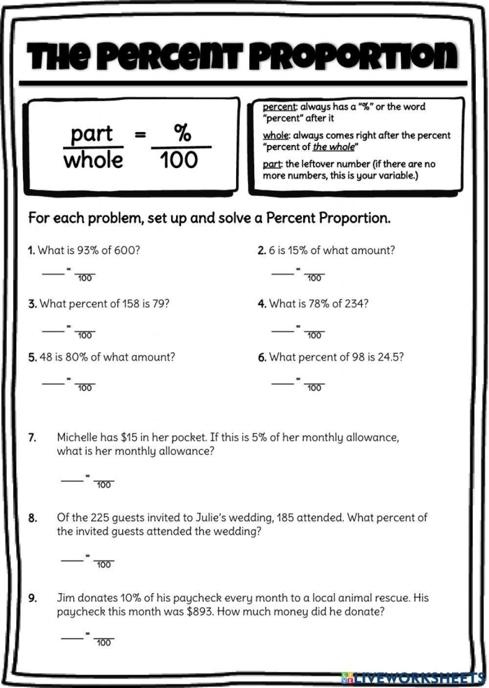 Grammar and Mechanics worksheet for Sixth Grade Percentage Practice: Summer Sale worksheet for Sixth Grade
