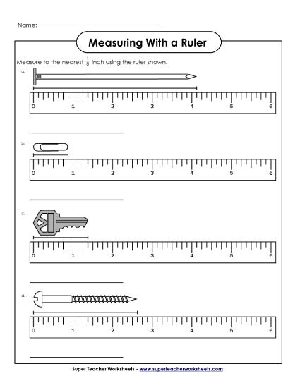 Third grade geometry worksheet focused on calculating the perimeter of various shapes in inches
