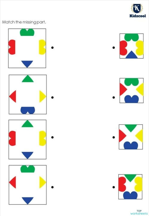 Third grade geometry worksheet showing shapes with missing sides for calculating perimeter practice