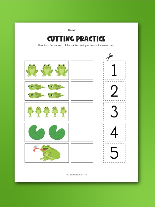 A science worksheet featuring five new periodic table elements for the More Concentratium memory game.