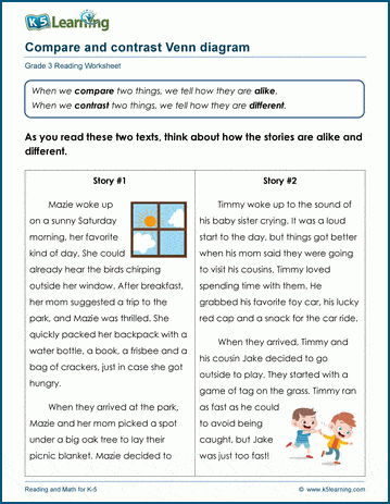 Worksheet 13 showing Greek mythology stories ready for analysis and writing practice Two versions of the Persephone myth displayed side by side for fifth grade comparison activity