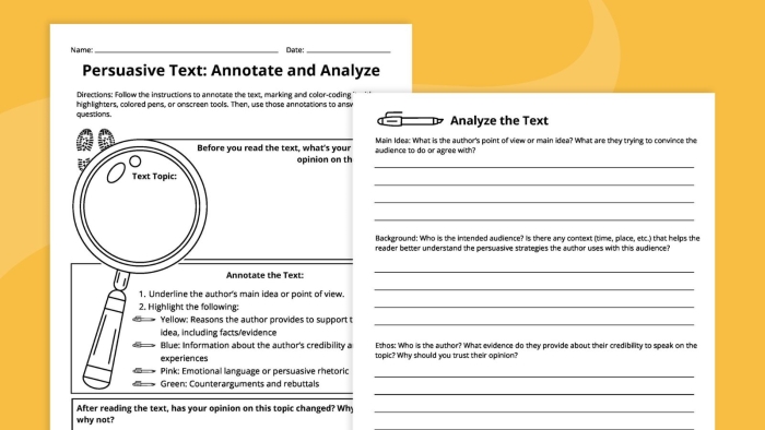 Persuasive Writing Guide worksheet for fourth graders focusing on structured paragraph writing