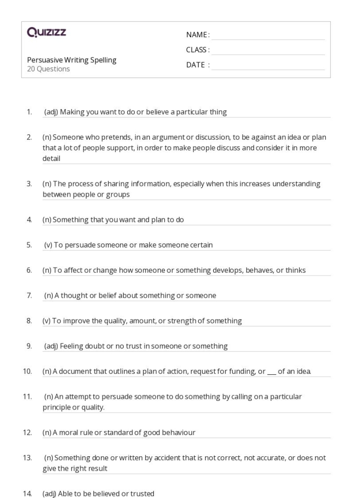 Third grade students working on a persuasive paragraph writing exercise about social media