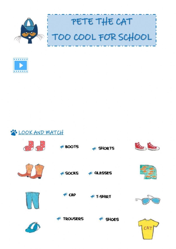 Second grade reading worksheet featuring Pete and his various pets for classroom practice