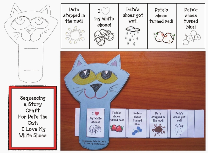 Pete's Pets worksheet featuring colorful illustrations of various animals