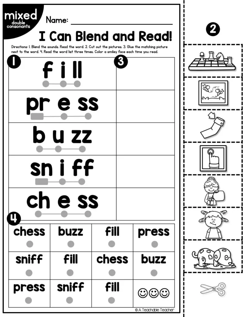 Phonics and Spelling Practice: Final -ch and -tch Consonant Clusters worksheet image 8 Worksheet for phonics and spelling practice focusing on final -ch and -tch consonant clusters for fourth graders