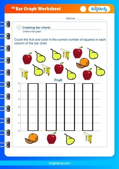 Second grade addition worksheet featuring a colorful bar graph about favorite picnic games to help students practice data analysis