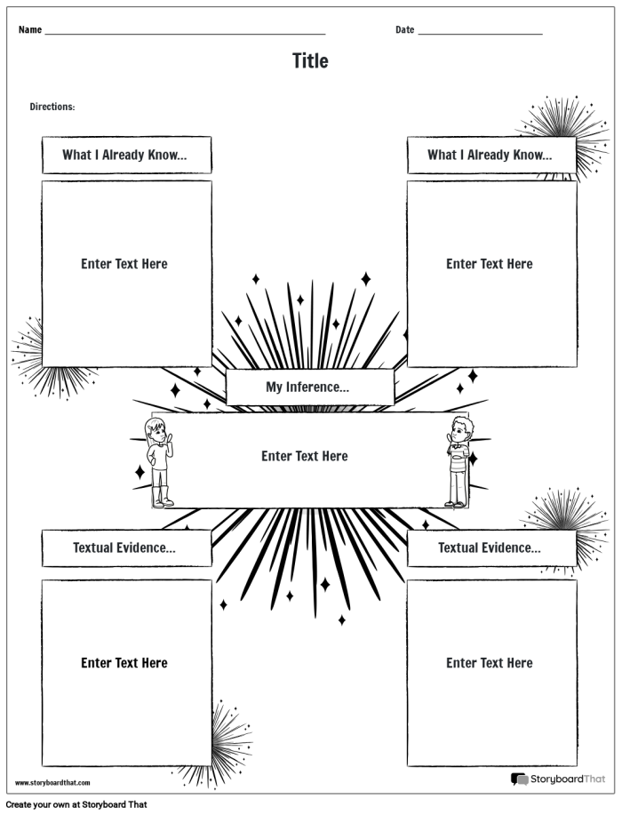 Reading worksheet for Fourth Grade Fourth grade students engaging with the Picture This Inference worksheet, enhancing their emotional intelligence through imagery. Worksheet image number 21 focusing on making inferences to boost reading comprehension skills.