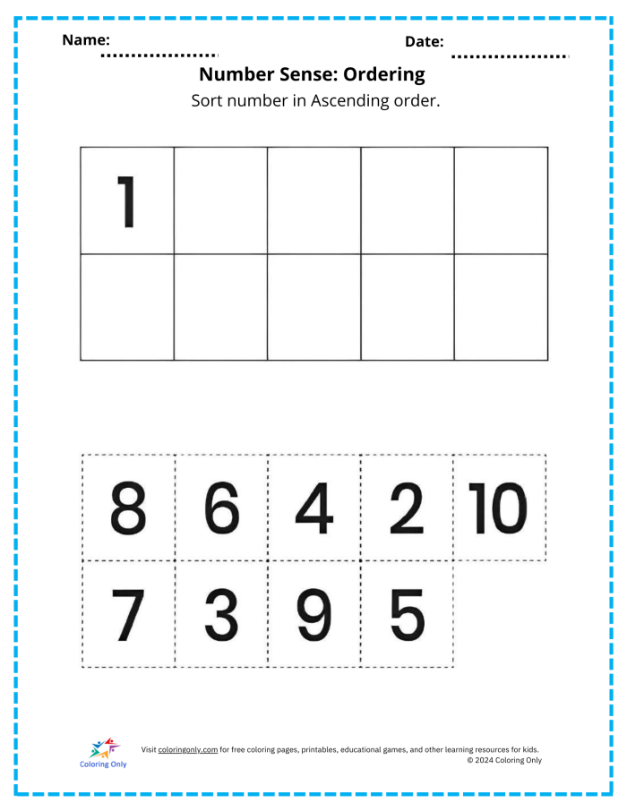 Pirate Number Sense worksheet designed for second graders to practice three-digit counting while searching for treasure