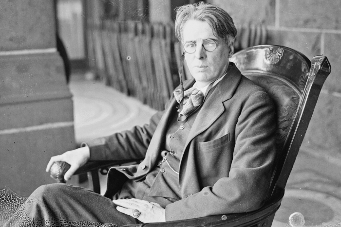 Worksheet for analyzing William Butler Yeats' poem "The Song of Wandering Aengus" for seventh graders