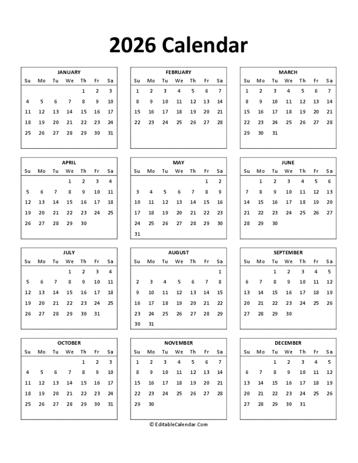 2026 calendar worksheet for addition activities in Pre-K