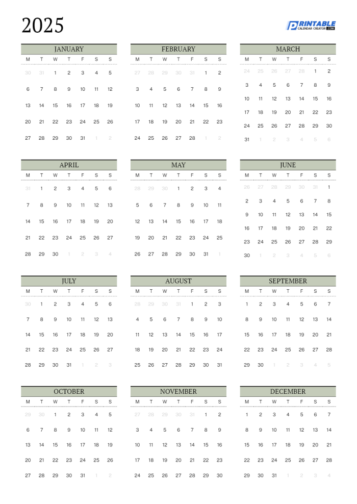 Pre-K addition worksheet featuring a colorful 2026 twelve-month calendar for early learners