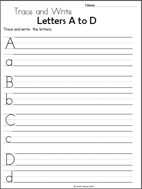 Alphabet Blocks Trace the Uppercase Letters Worksheet 21 Pre-K students practice tracing uppercase letters A through Z on colorful alphabet blocks