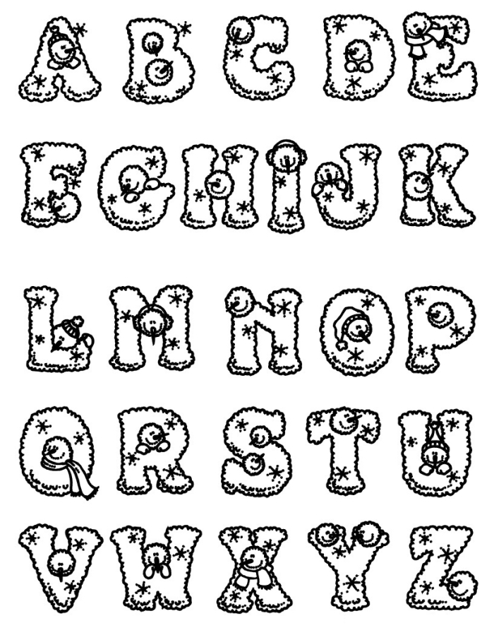 ABC coloring page worksheet designed for Pre-K children to learn the alphabet through fun activities