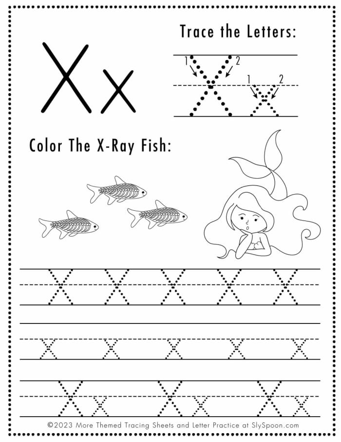 Engaging X-ray fish coloring page for young learners to explore creativity X-ray fish worksheet for Pre-K students featuring a fun coloring activity