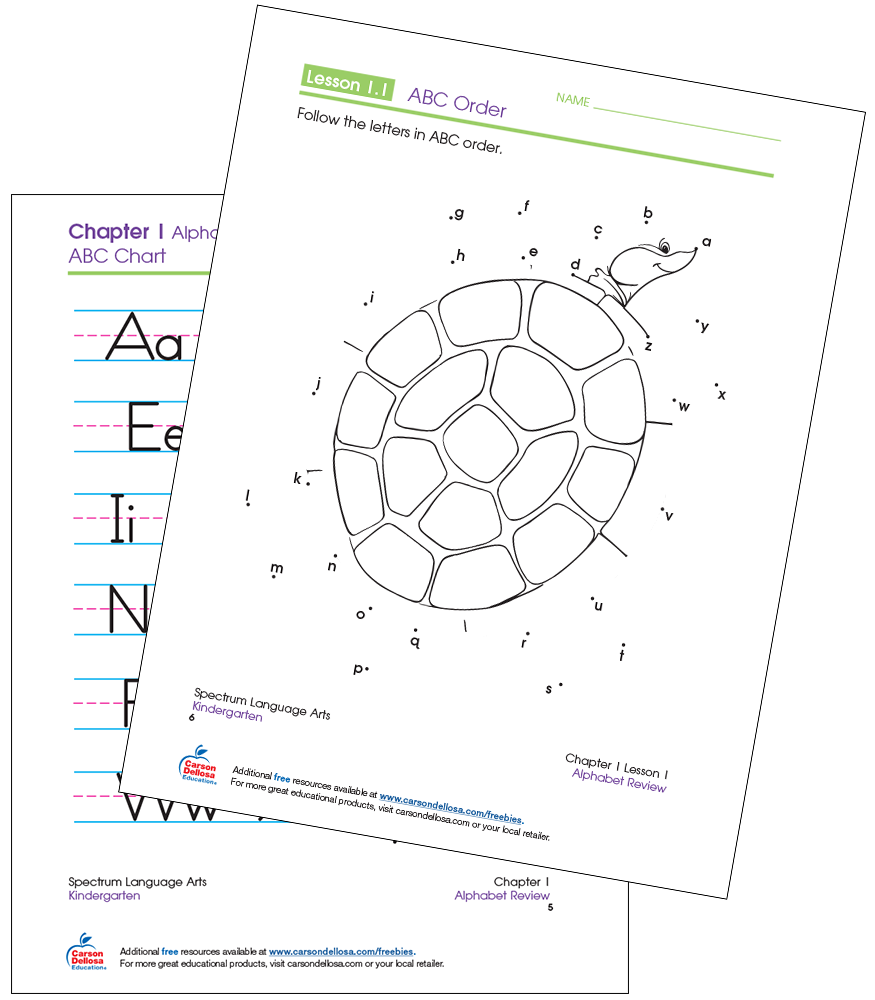 Dinosaur Alphabet Connect the Dots Activity Sheet 20 Pre-K student working on an ABC connect the dots worksheet featuring a dinosaur design 20