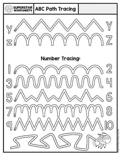 Alphabet Learning: Follow the A to Z Path worksheet 22
