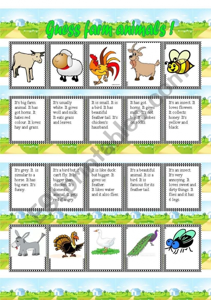Animal Guess worksheet for Pre-K students focusing on the sight word “am