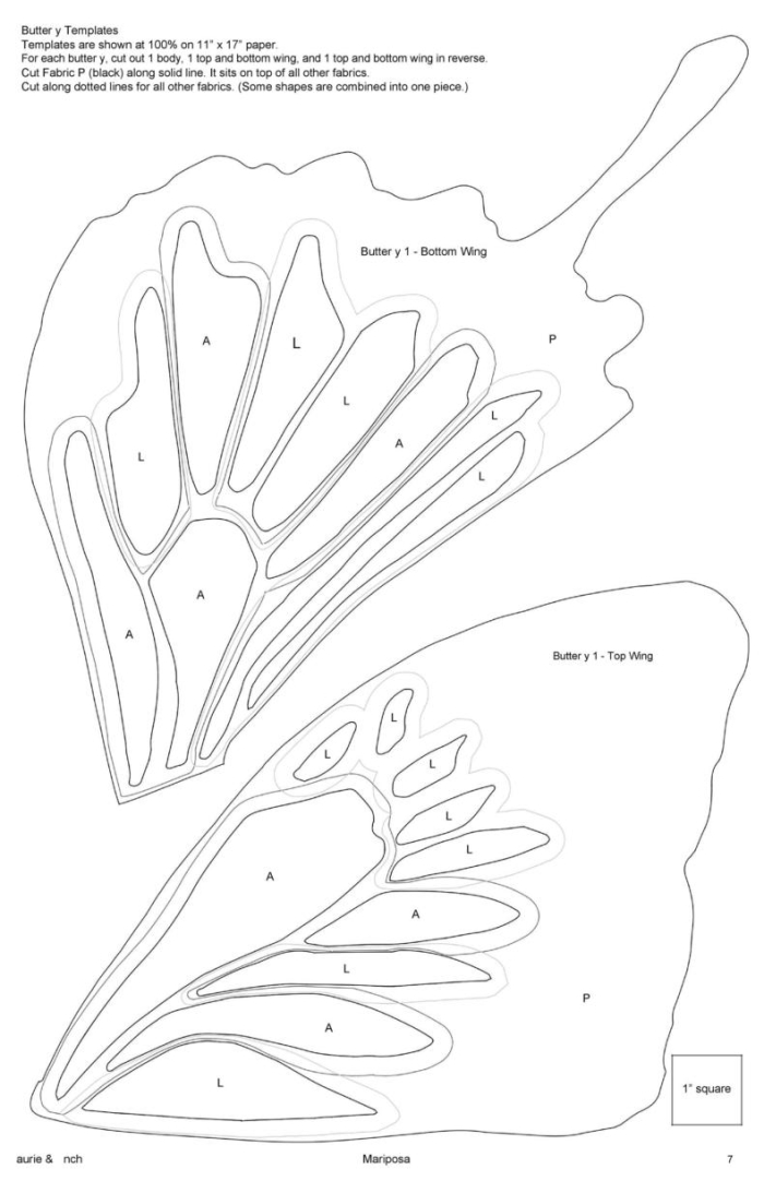 Pre-K Spanish worksheet featuring a simple butterfly cutout template for arts and crafts