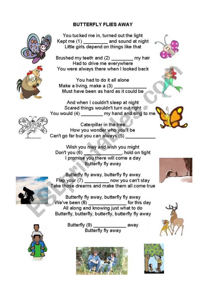 Engaging Fly, Butterfly, Fly! tracing activity for Pre-K geometry skills Colorful worksheet for tracing curved lines to help butterflies fly across the page
