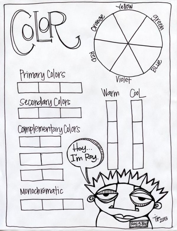 Pre-K worksheet with color identification tasks to assess data and graphing skills