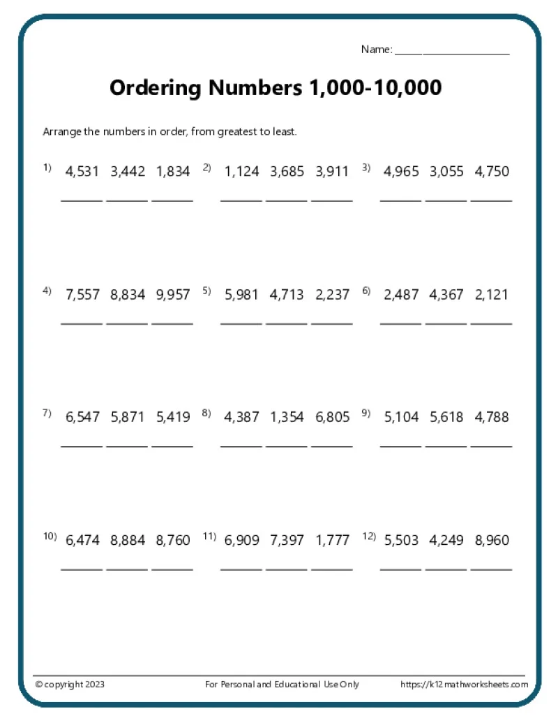 Ordering Numbers to 10 Worksheet 17 Counting Practice for Preschoolers Pre-K worksheet with dots to help children practice ordering numbers to 10 by counting