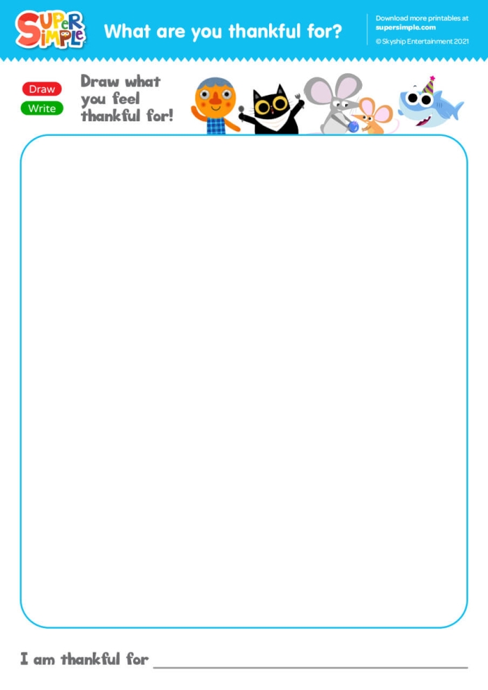 Pre-K student worksheet showing various animal silhouettes and an empty frame for drawing a dream pet