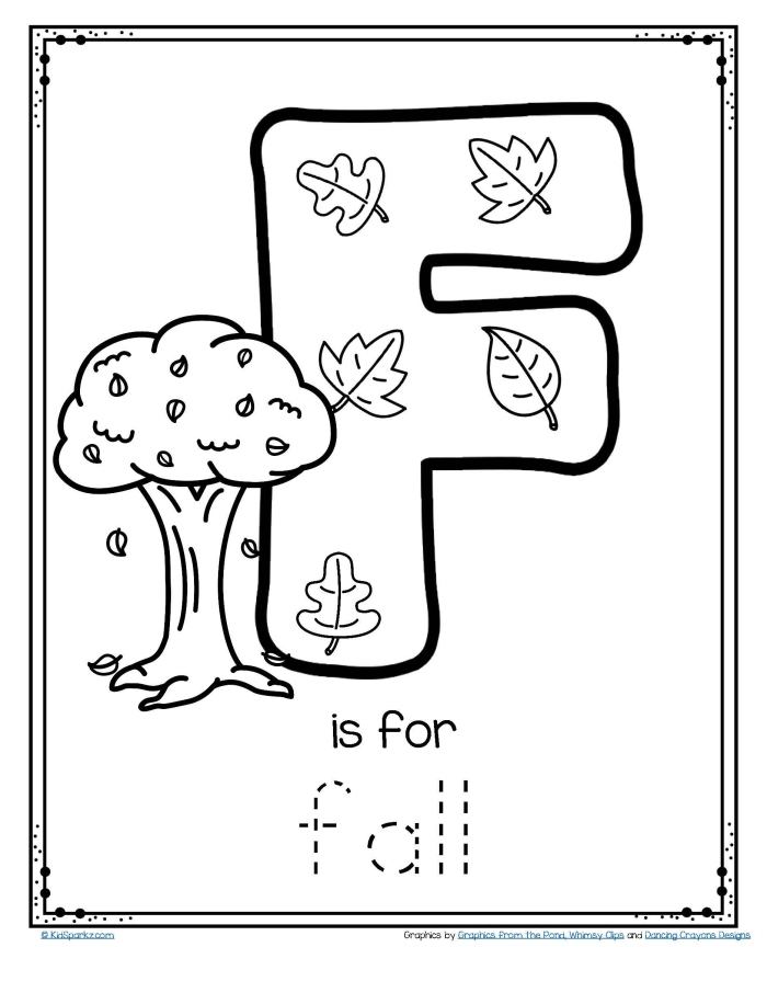 Engaging Letter Book: F worksheet designed for preschool and early elementary students Worksheet featuring a fun activity for identifying words that begin with the letter F for young learners