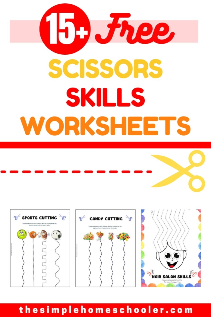 Multiplication worksheet for Pre-K A colorful worksheet showing children cutting triangles to create a house for Piggy, enhancing fine motor skills. Build a house with triangles: Pre-K cutting skills worksheet.