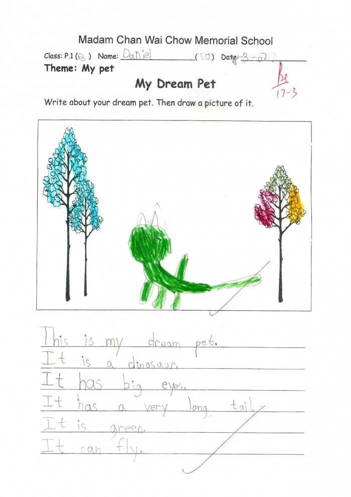 Tracing lines on a snow sled for fine motor skill development in Pre-K students