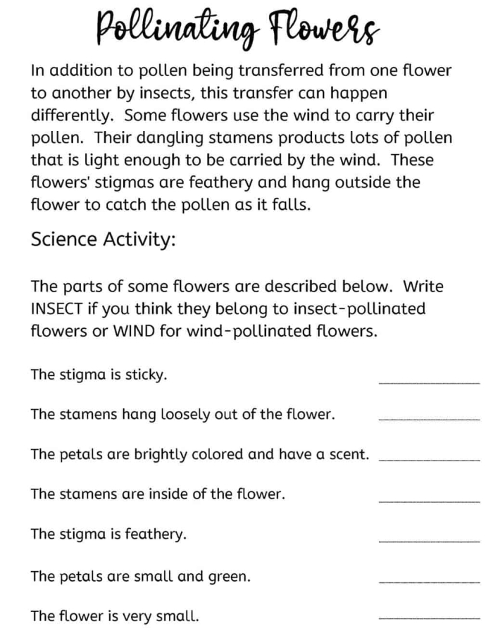 Child coloring and cutting out colorful fruit shapes to plant in a garden scene worksheet