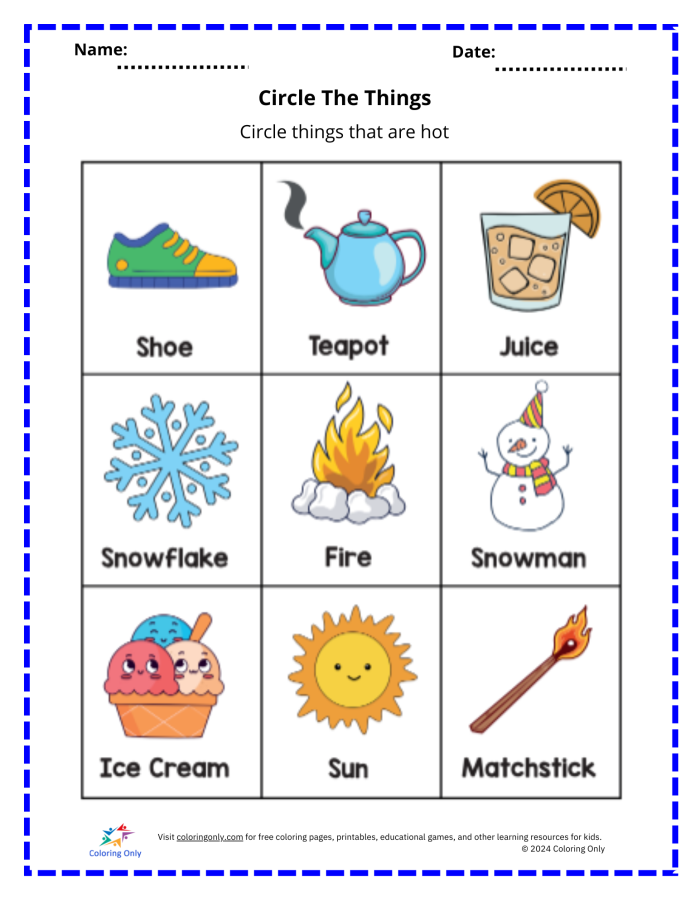 Kids engaging with the Image Sequencing Assessment worksheet to showcase their sequencing abilities