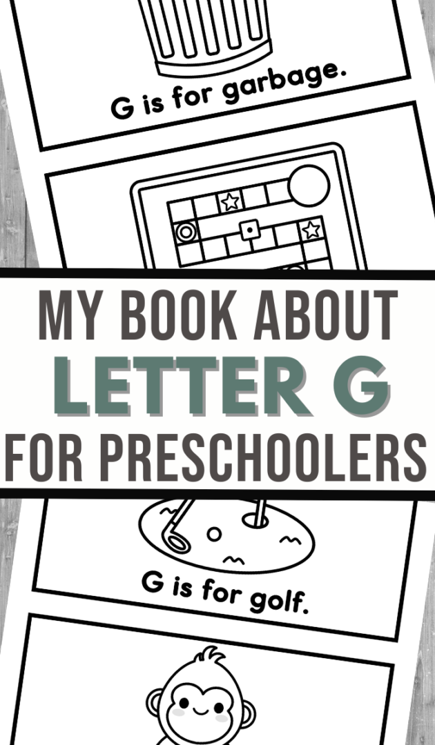 Interactive Letter G worksheet for early learners in Pre-K and kindergarten Worksheet featuring a hands-on activity for preschoolers to find words that begin with the letter G
