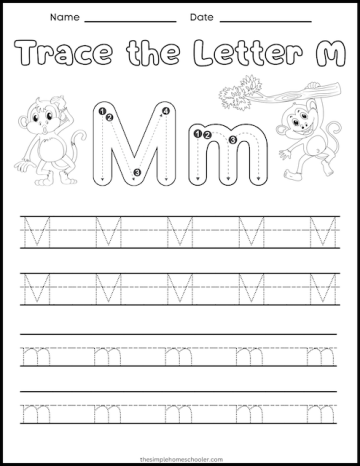Interactive Letter Book M worksheet for young learners in civics and government Worksheet featuring a hands-on activity for preschoolers to find words starting with the letter M