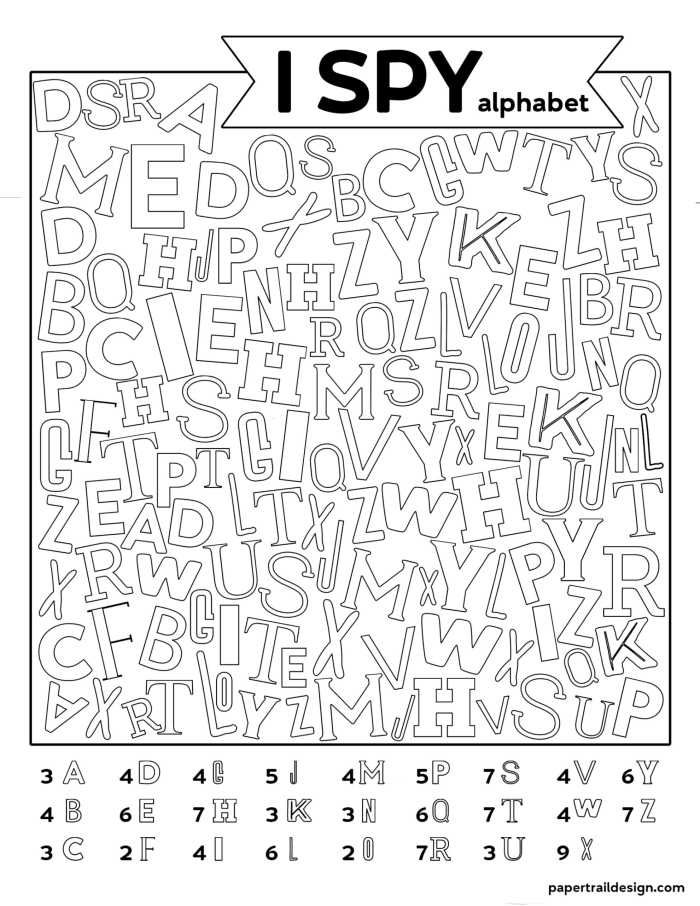 Letter S Identification Worksheet 10 for Preschoolers I Spy Letter S worksheet for Pre-K reading practice featuring objects starting with the letter S