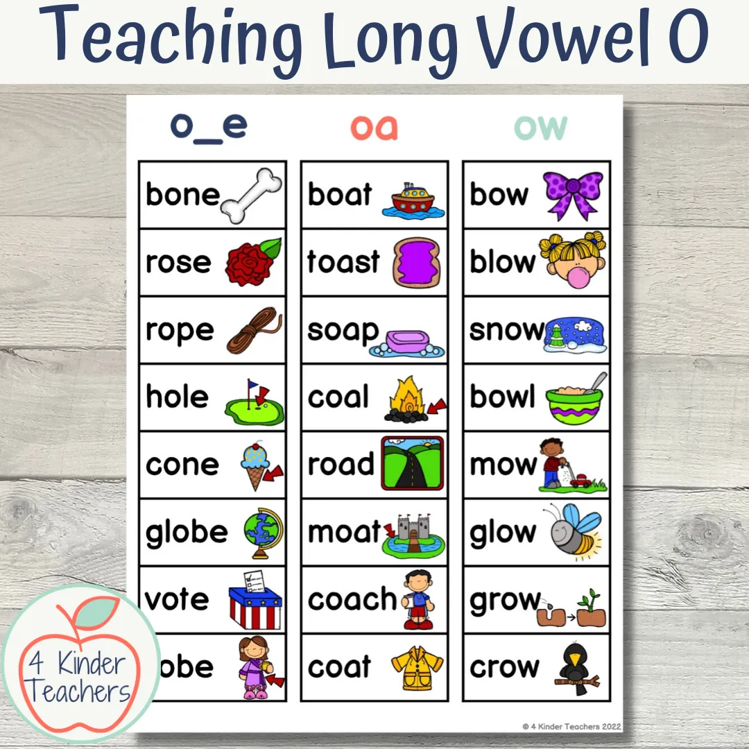 Pre-K student coloring worksheet for identifying long E vowel sounds