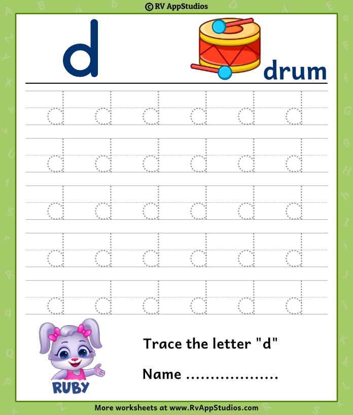 Worksheet for finding lowercase a letters with an alligator for Pre-K learners
