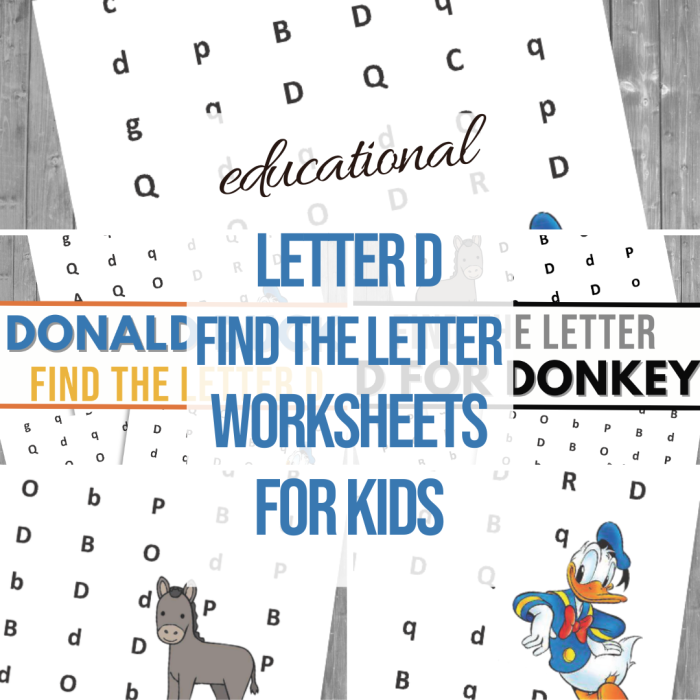 Life Science worksheet for Pre-K A worksheet for Pre-K students to locate all the lowercase d's while helping a dog. Lowercase letter d recognition activity for young learners.