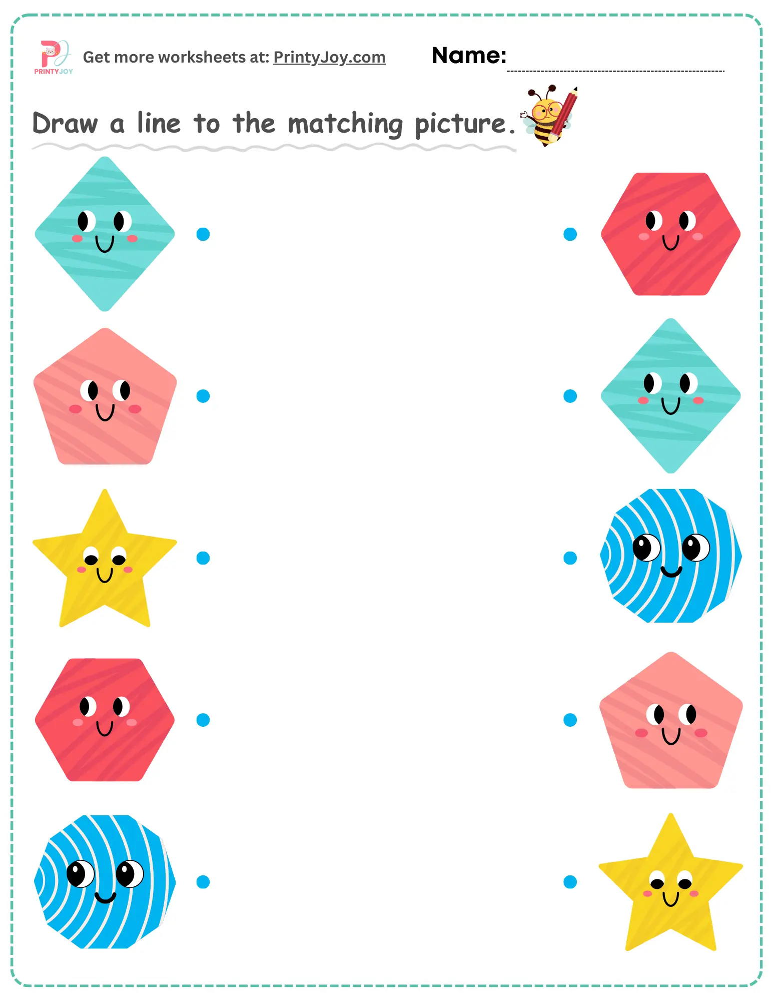 Matching Words Sight Word Pattern Practice for Preschool Learners Image 2 Pre-K students matching identical sight words on a colorful word matching worksheet activity